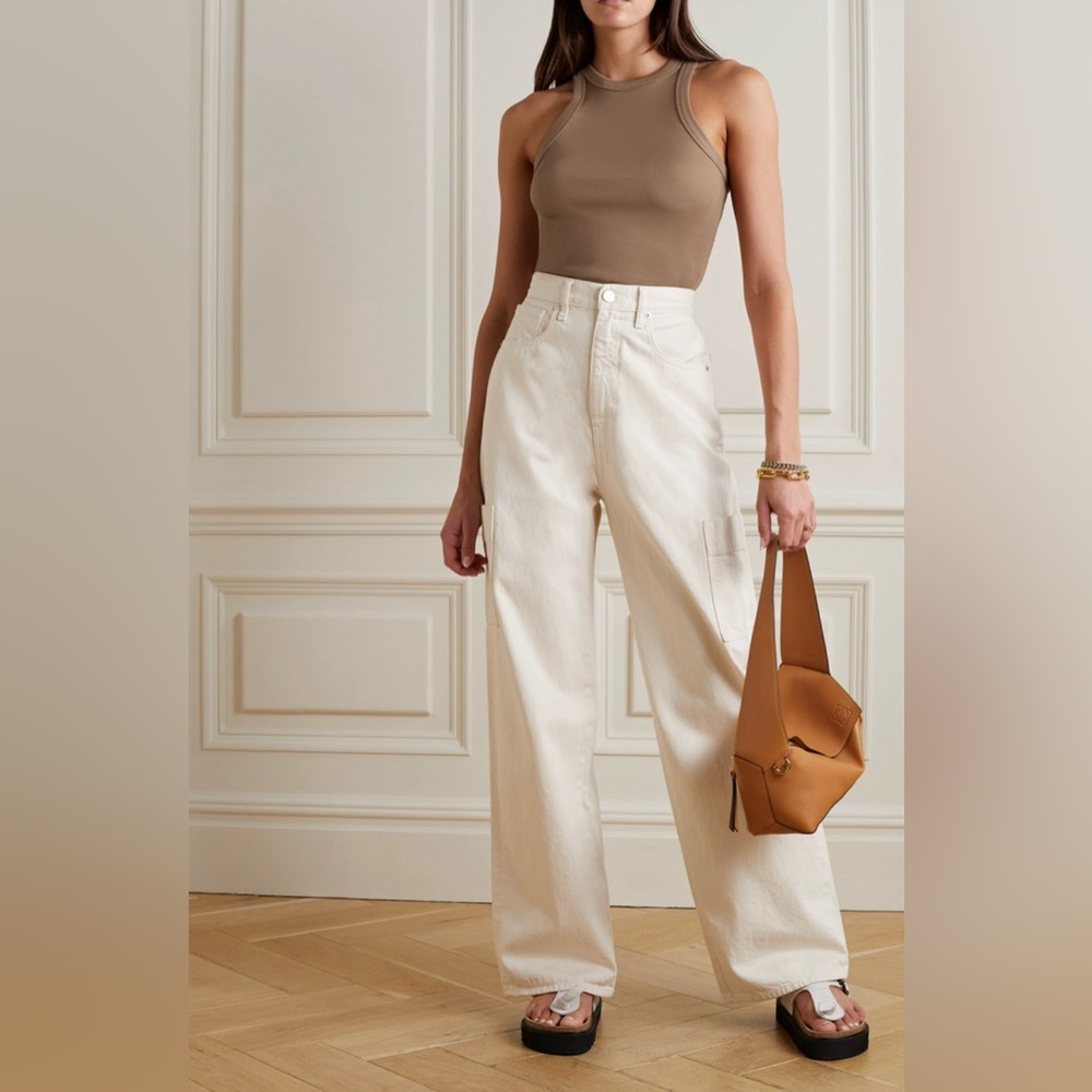 ANINE BING RIBBED KNIT BODYSUIT